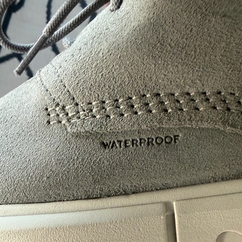 Sorel Gray Waterproof Suede Ankle Boots - Picture 4 of 10